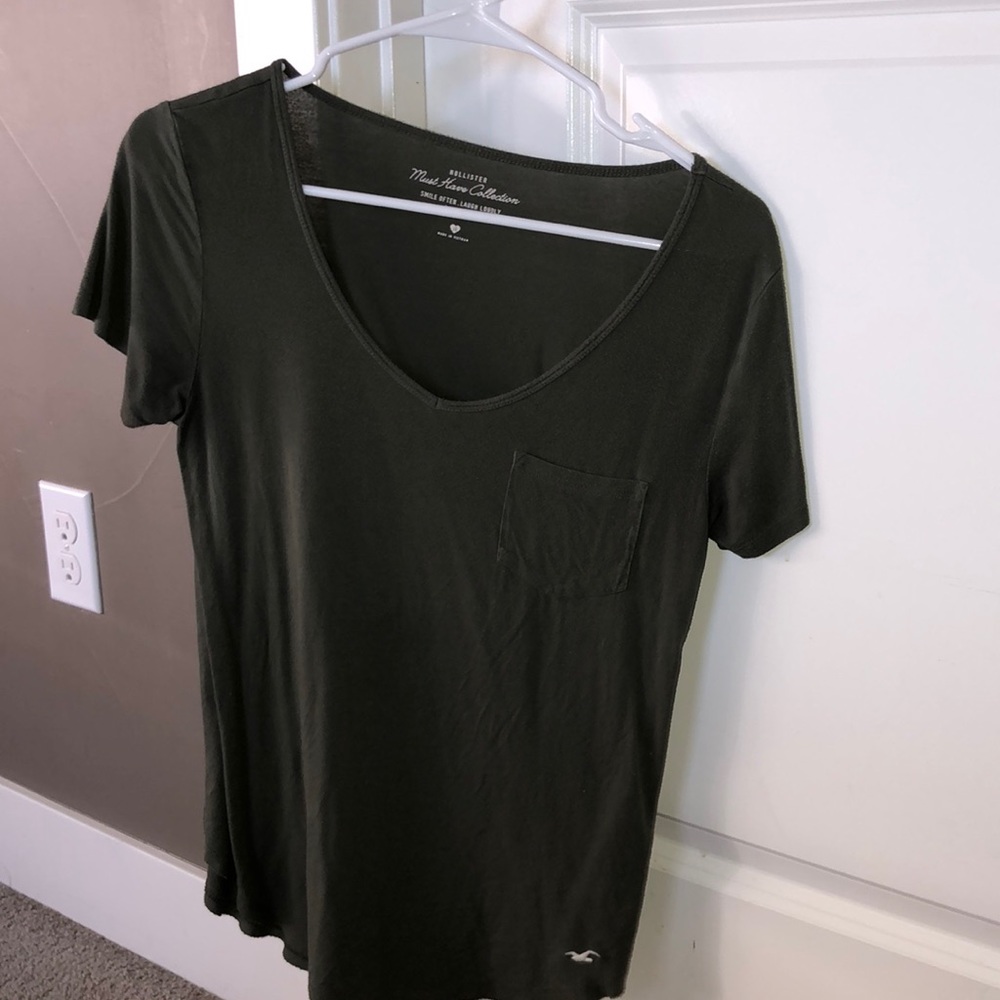 Dark Green loose fit top